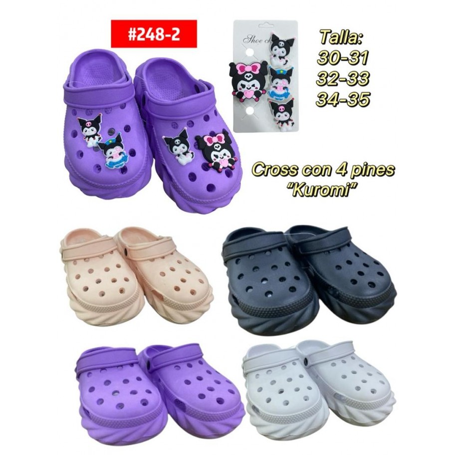 CROCS INFANTIL #248-2 P.U