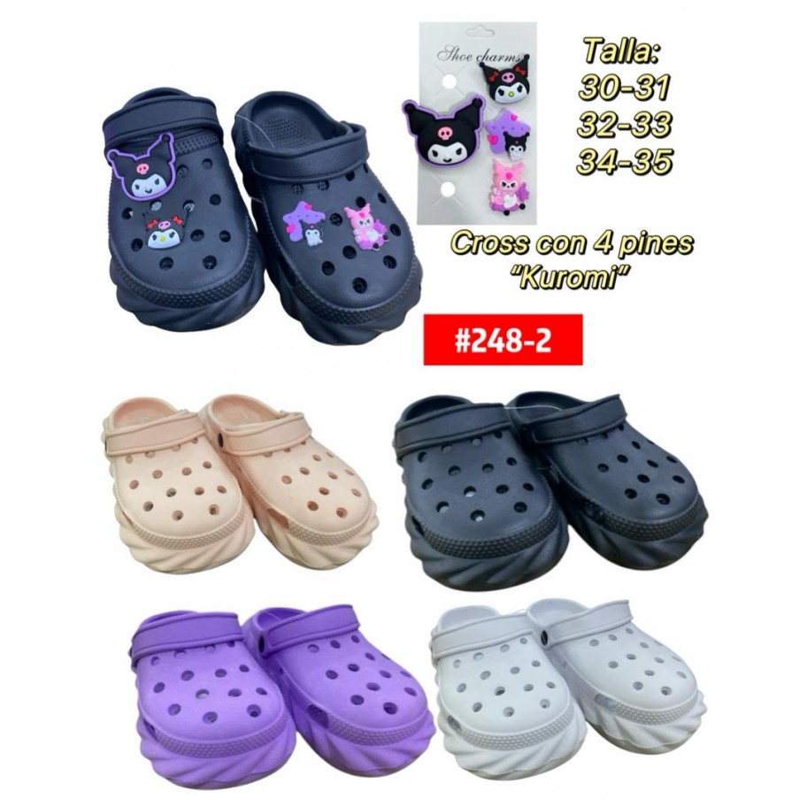 CROCS INFANTIL #248-2 P.U