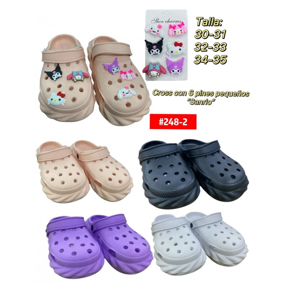 CROCS INFANTIL #248-2 P.U