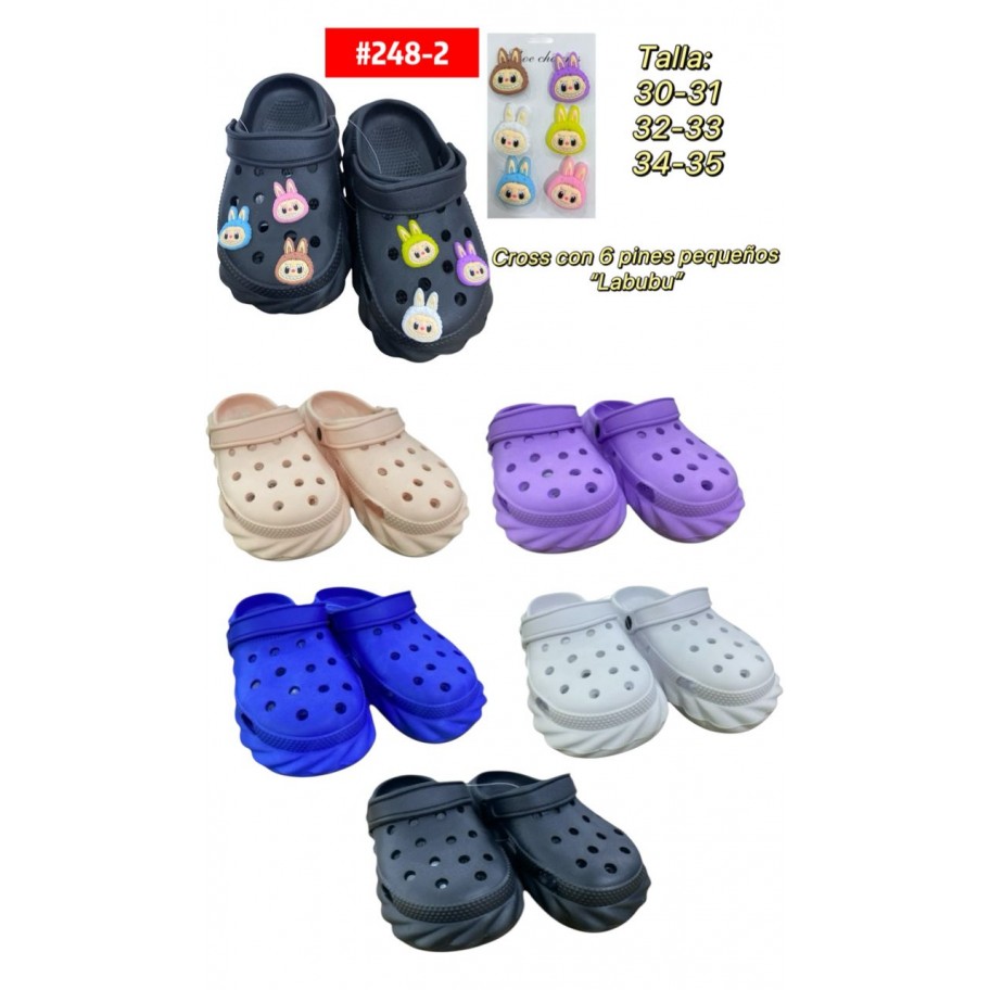 CROCS INFANTIL #248-2 P.U