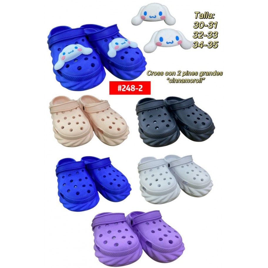 CROCS INFANTIL #248-2 P.U
