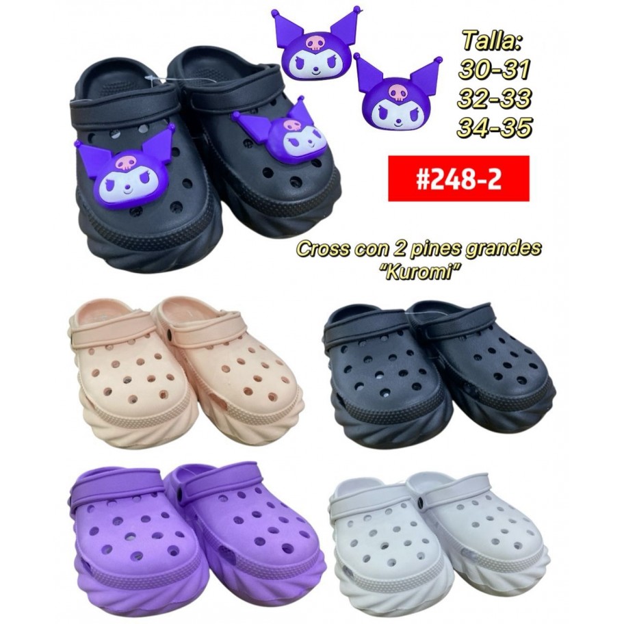 CROCS INFANTIL #248-2 P.U