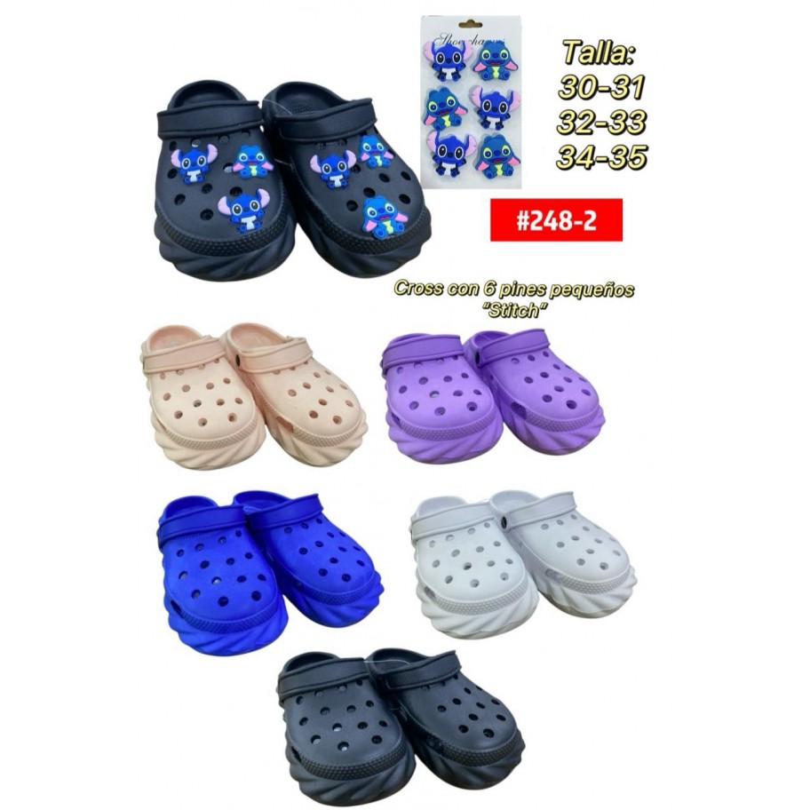 CROCS INFANTIL #248-2 P.U