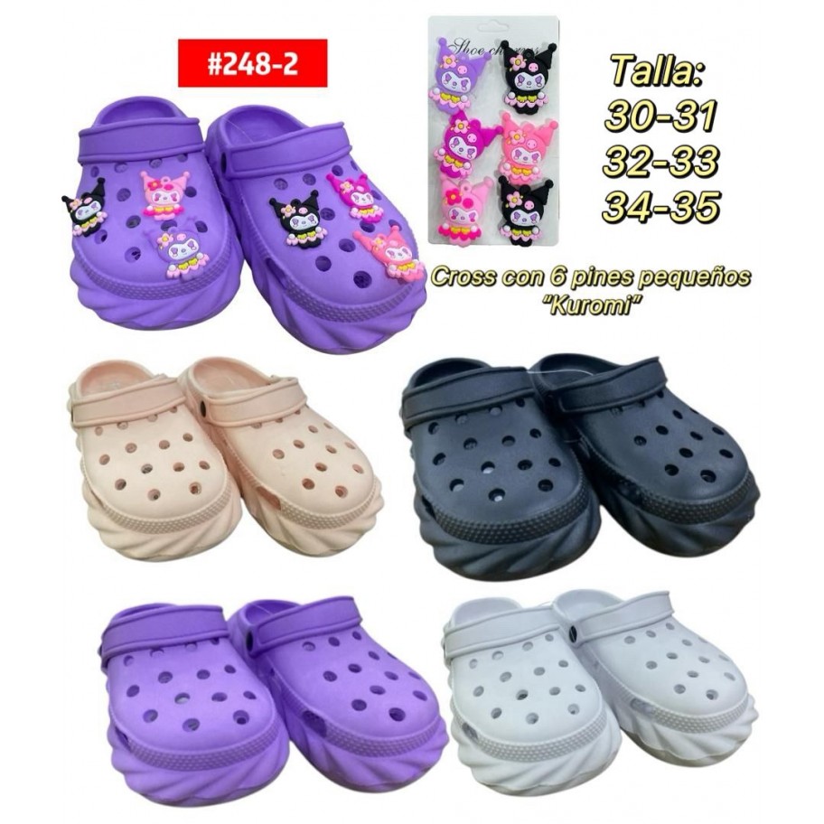 CROCS INFANTIL #248-2 P.U