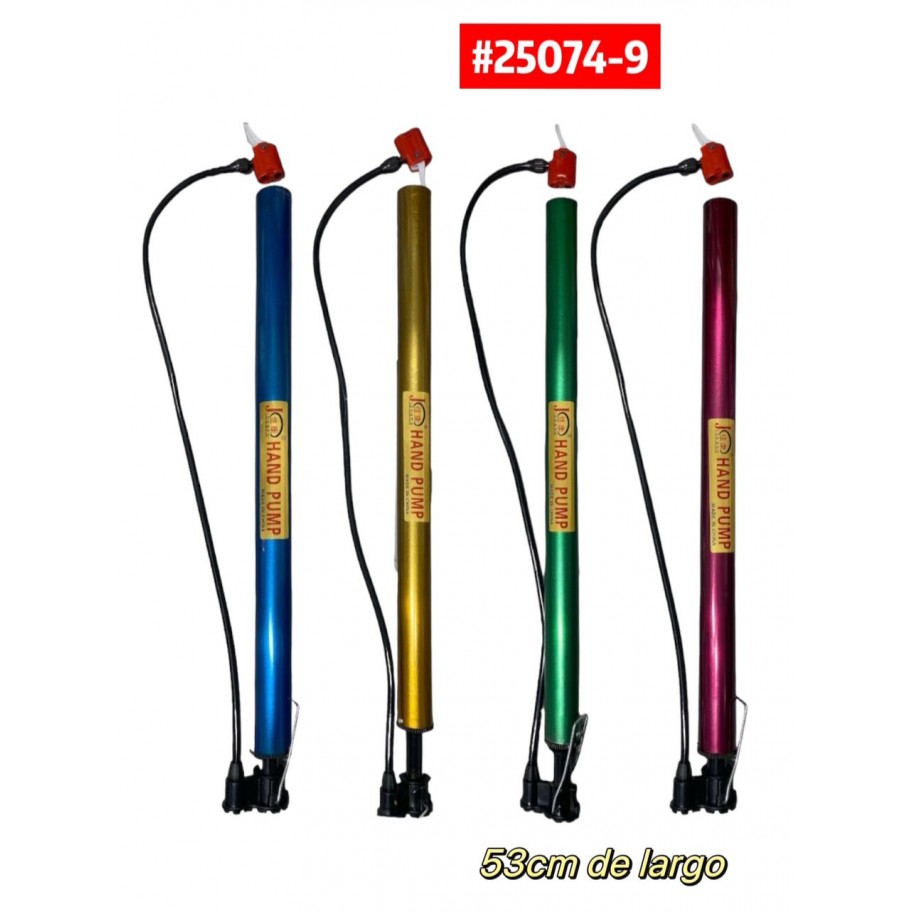 INFLADOR PARA PELOTAS METALIZADO #25074-9 P.U