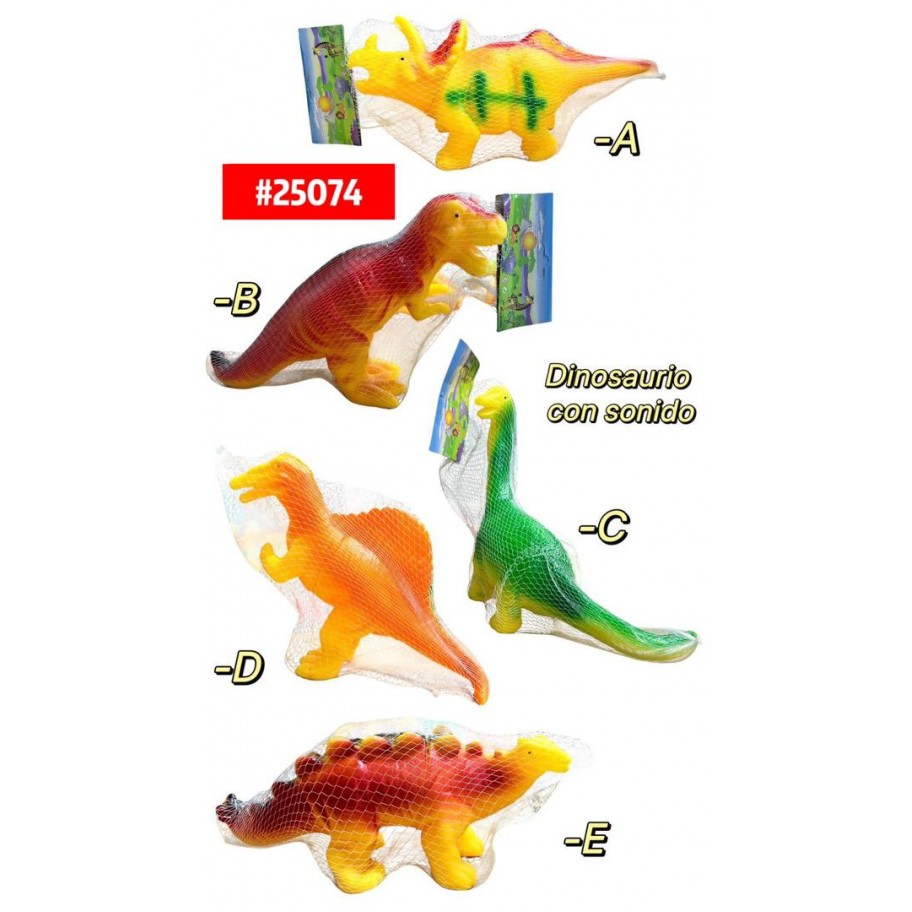 DINOSAURIO COLOR CON SONIDO #25074