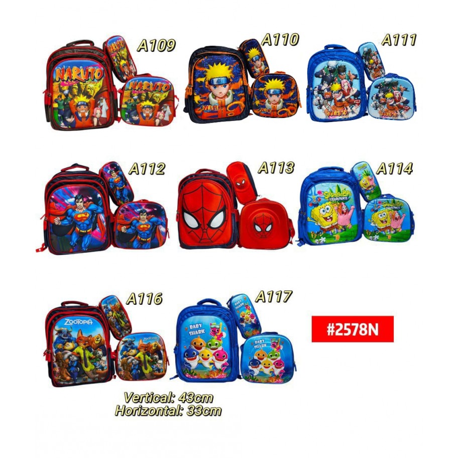 MORRAL INFANTIL 3in1 #2578N P.U