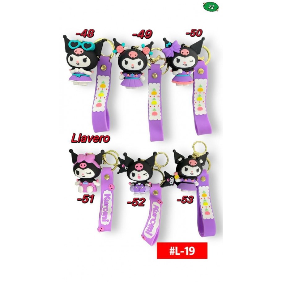 LLAVERO KUROMI #L-19