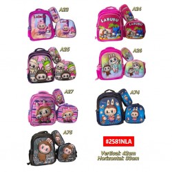 MORRAL INFANTIL 3in1 LABUBU #2581NLA PROMO