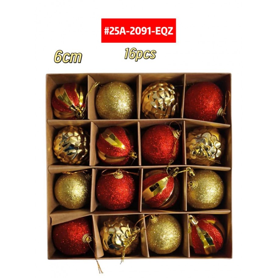 SET DE BAMBALINAS BICOLOR 16pcs #25A-2091-EQZ
