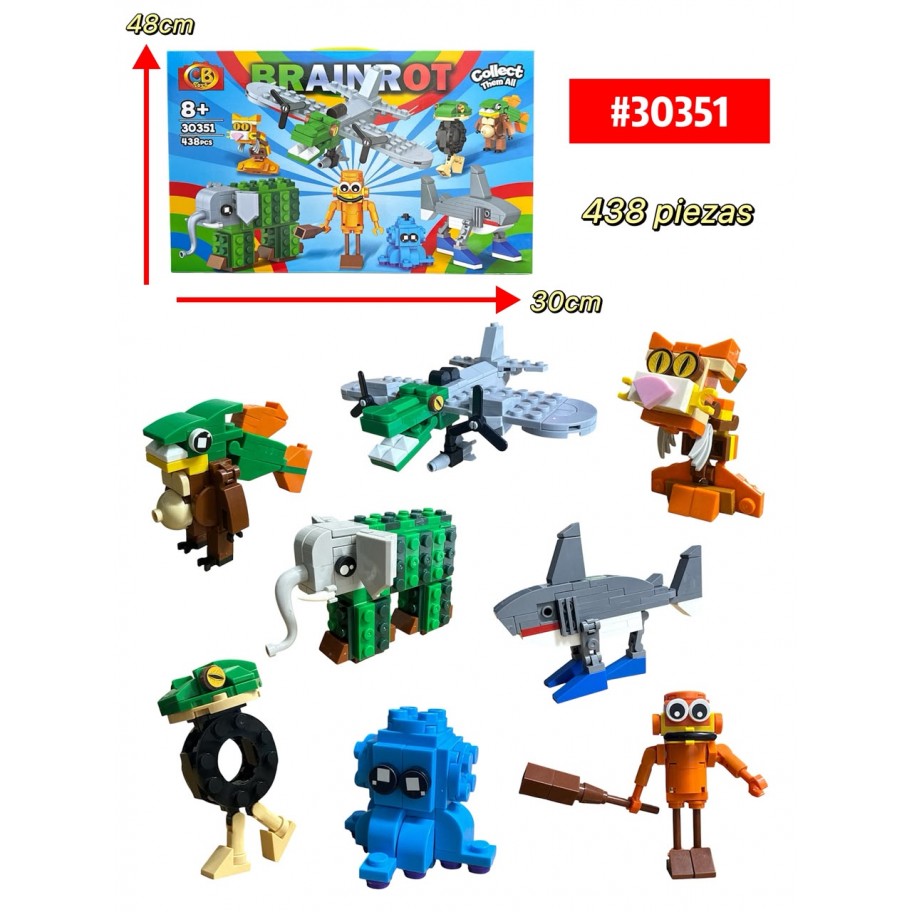 LEGO ITALIAN BRAINROT 438pcs #30351 PROMO
