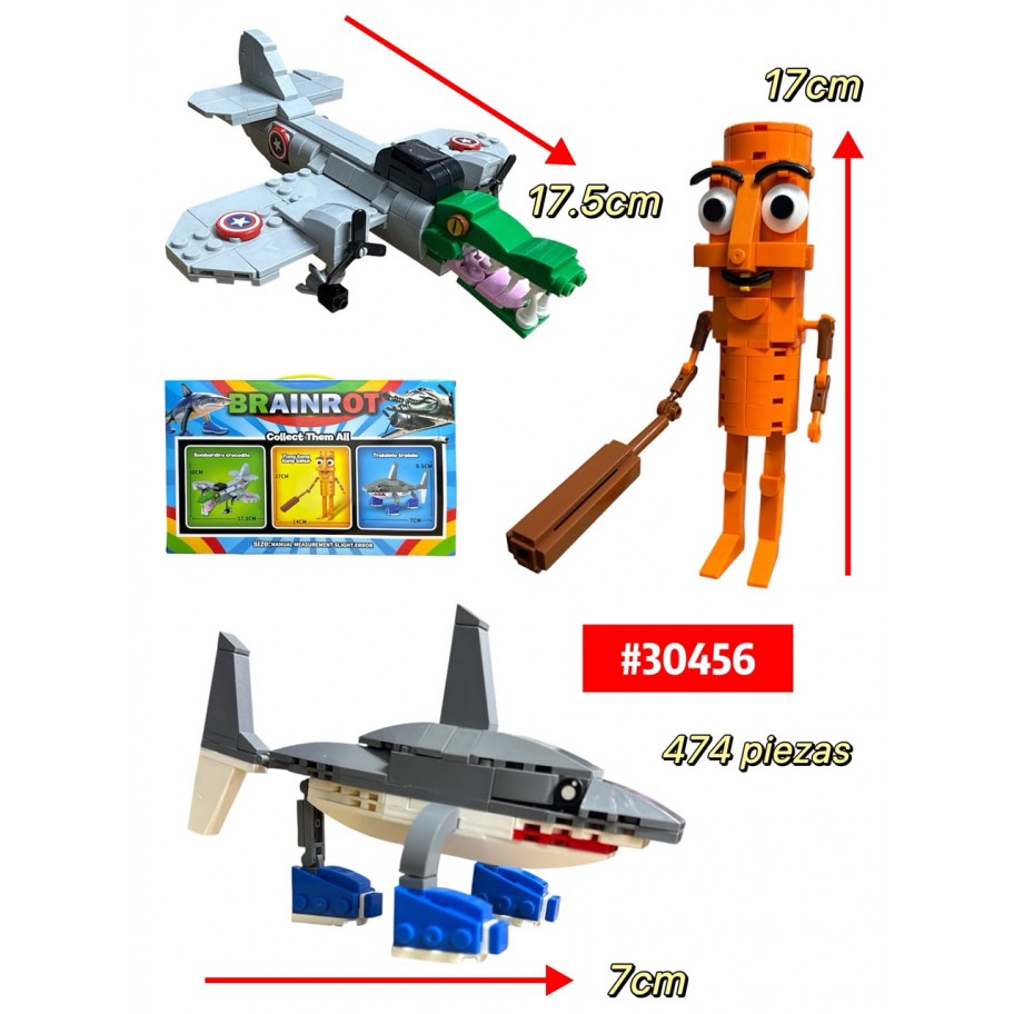 LEGO ITALIAN BRAINROT 474pcs #30456 PROMO