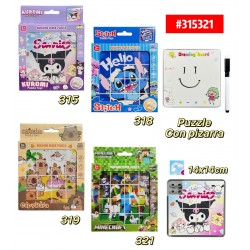 ROMPECABEZAS CON PIZARRA #315321