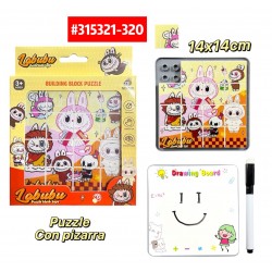 ROMPECABEZAS CON PIZARRA LABUBU #315321-320