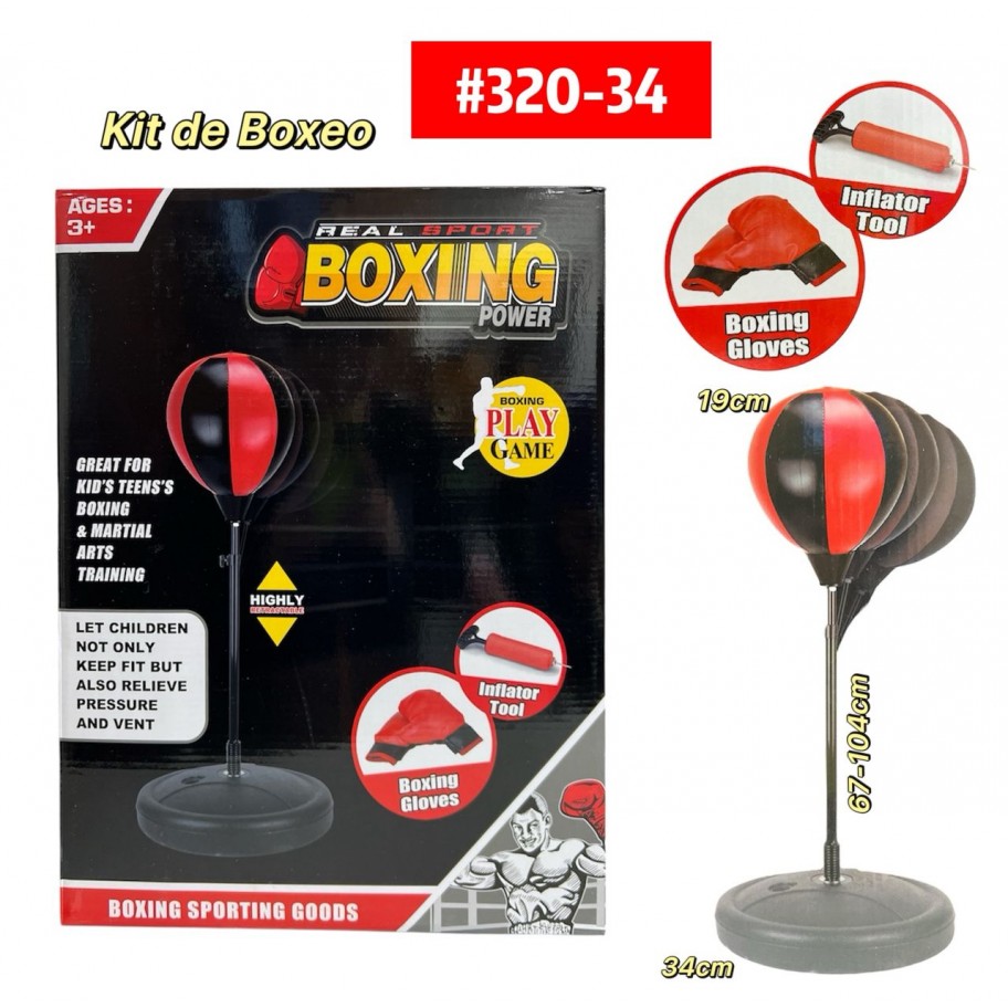 KIT DE BOXEO 104CM #320-34