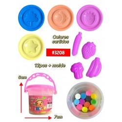 PLASTIDEDOS TOBO 12pcs #3208