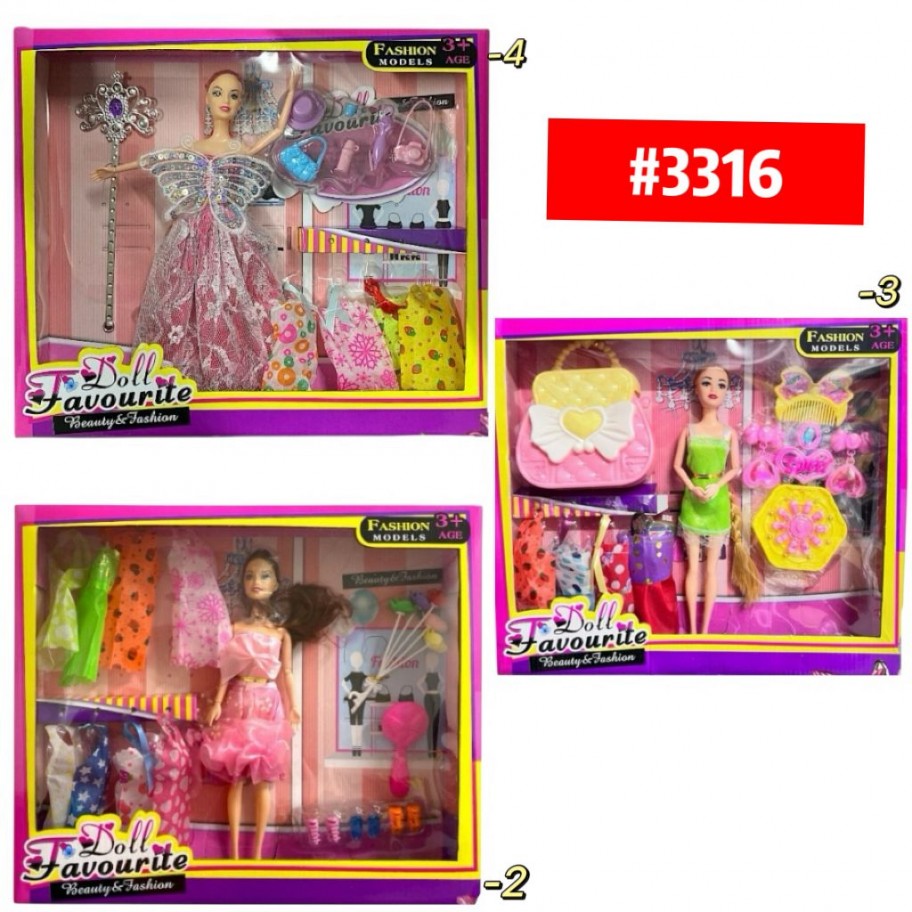 SET DE BARBIE #3316 P.U