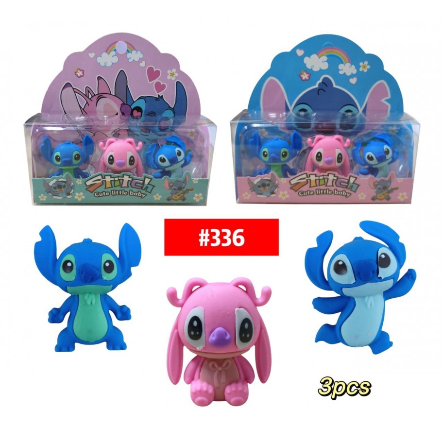 BORRADOR STITCH 3pcs #336