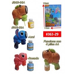 PISTOLA DE BURBUJAS BUBBLE GUN #363-29