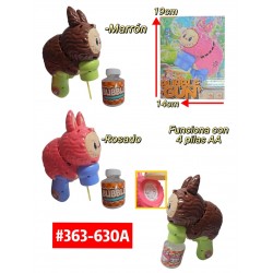 PISTOLA DE BURBUJAS LABUBU #363-630A