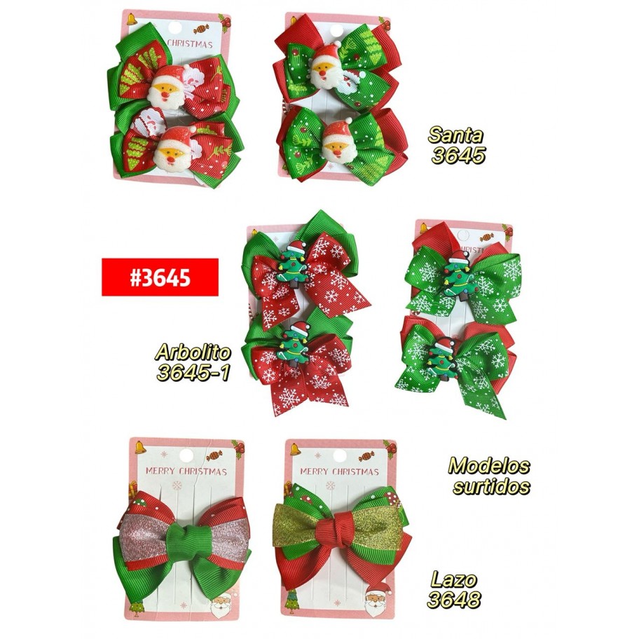 GANCHITOS NAVIDEÑO  #3645 P.U