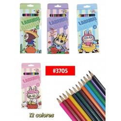 COLORES LABUBU 12pcs #3705