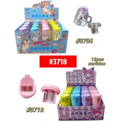SACAPUNTAS SANRIO UNICORNIO *12 #3718