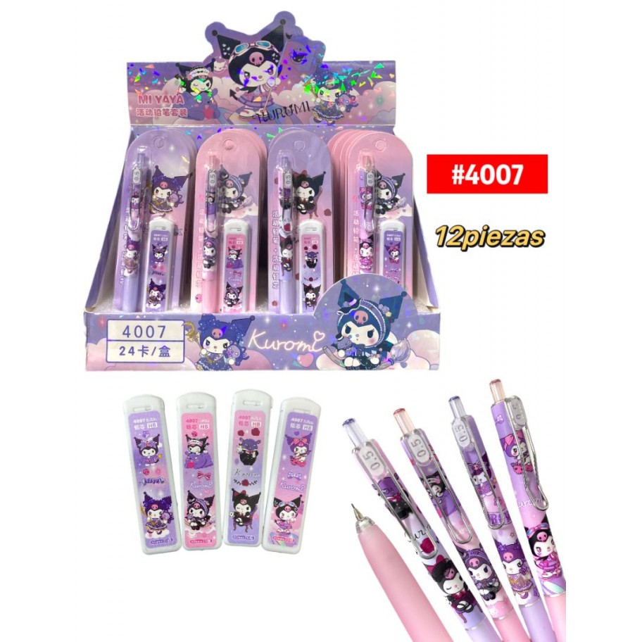 PORTAMINAS KUROMI 12pcs #4007