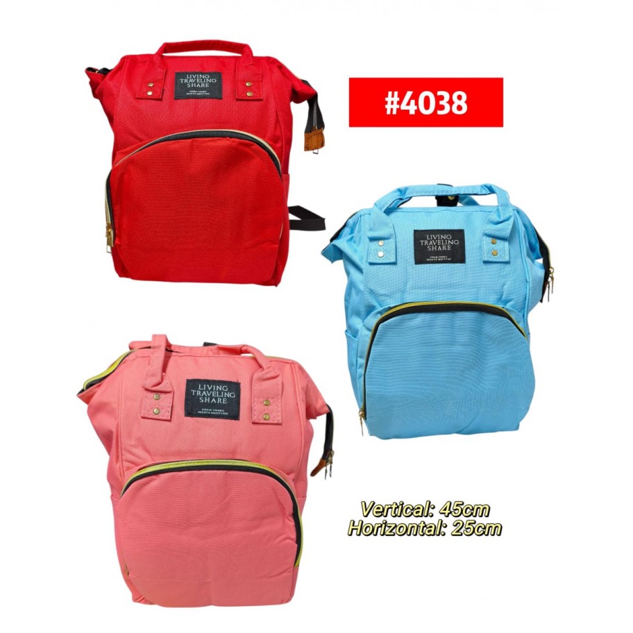  PAÑALERA UNICOLOR #4038 PROMO