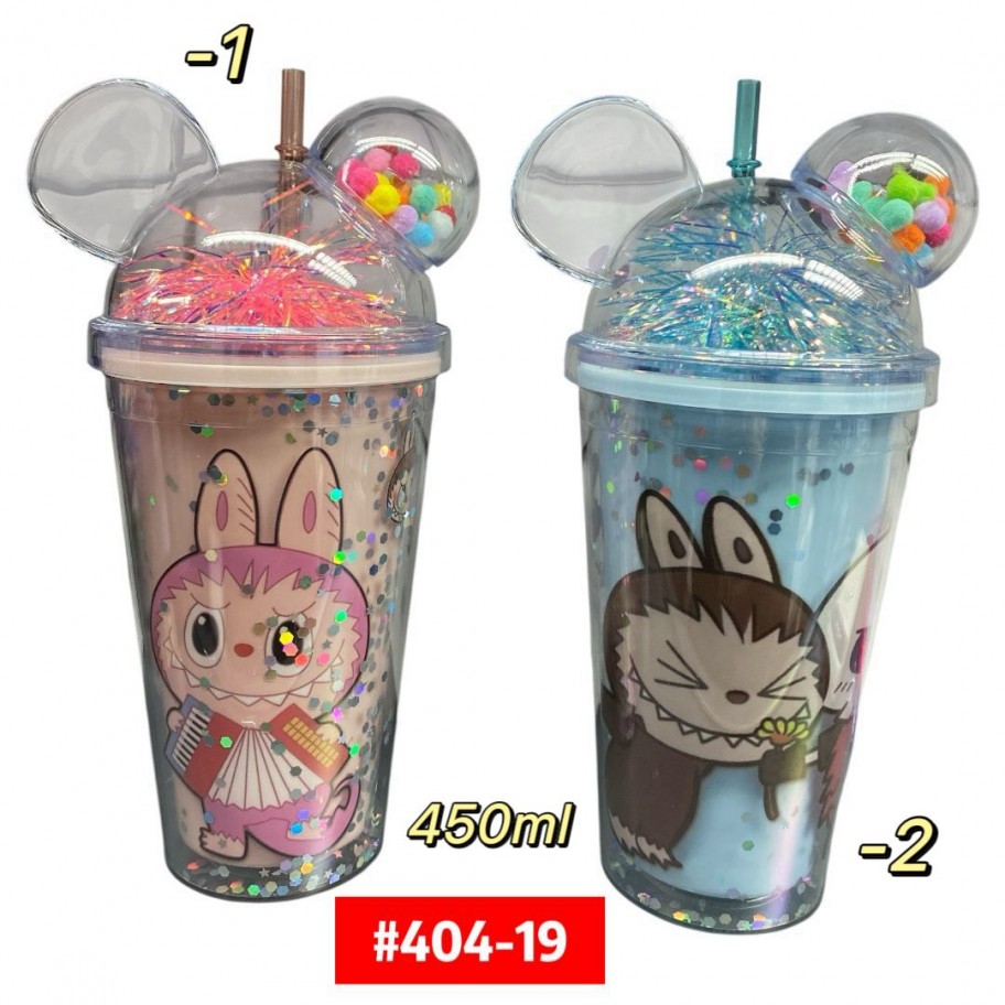 VASO LABUBU OREJAS 450ml #404-19