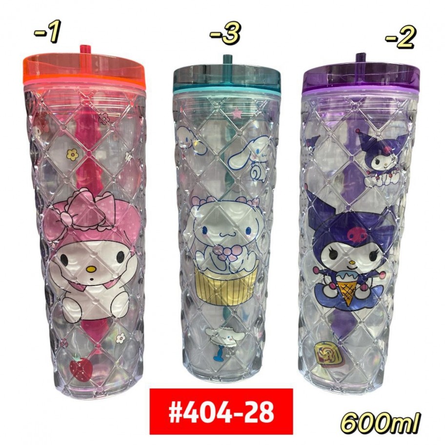 VASO SANRIO 600ml #404-28