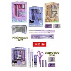 KIT ESCOLAR CON BILLETERA 6-9pcs #420186
