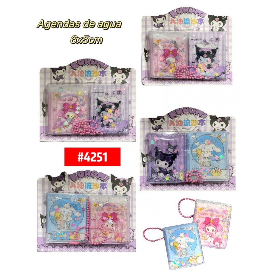 AGENDA DE AGUA SANRIO #4251 PROMO