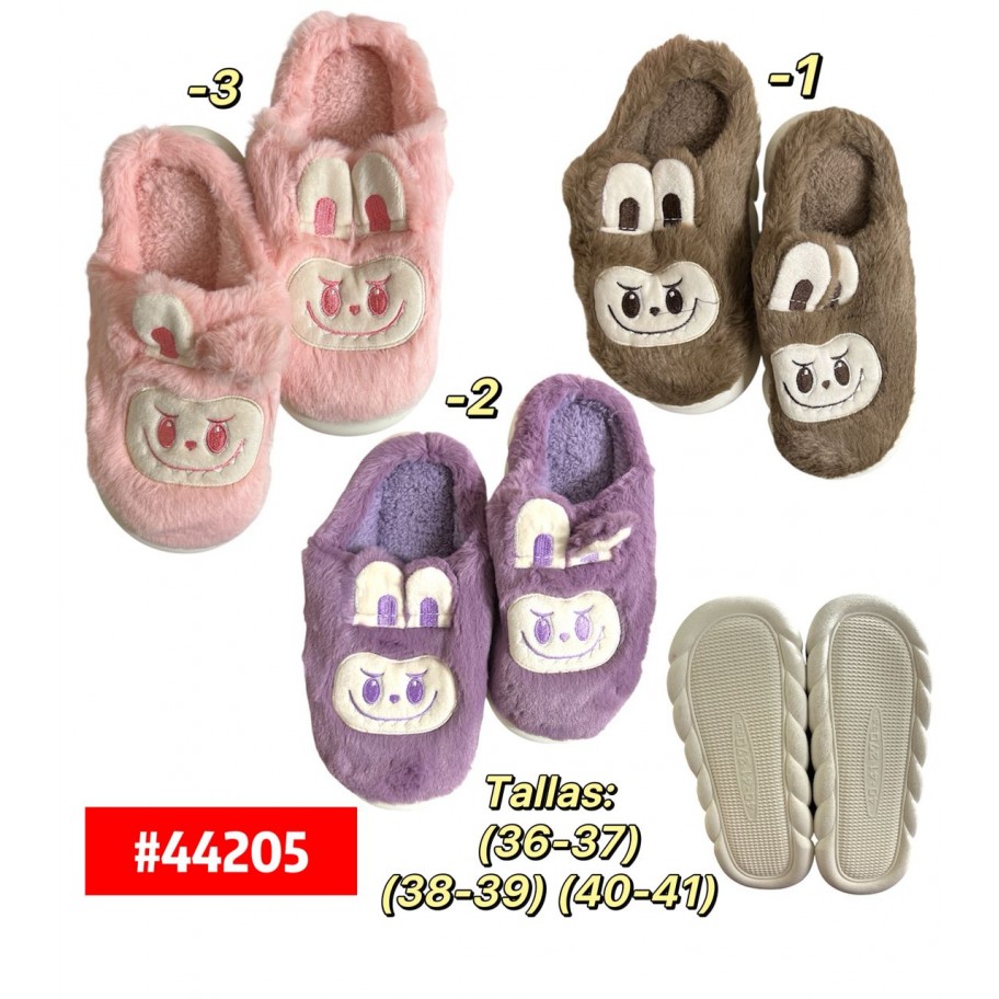 PANTUFLAS LABUBU #44205
