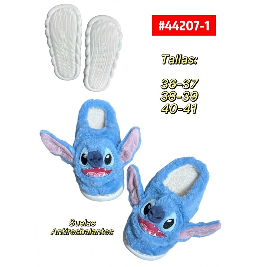 PANTUFLAS STITCH #44207-1