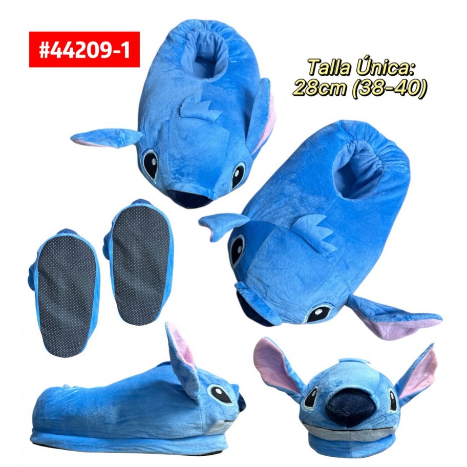 PANTUFLAS STITCH #44209-1