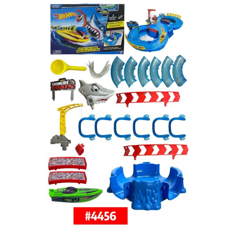 PISTA ACUATICA TIBURON HOT WHEELS #4456