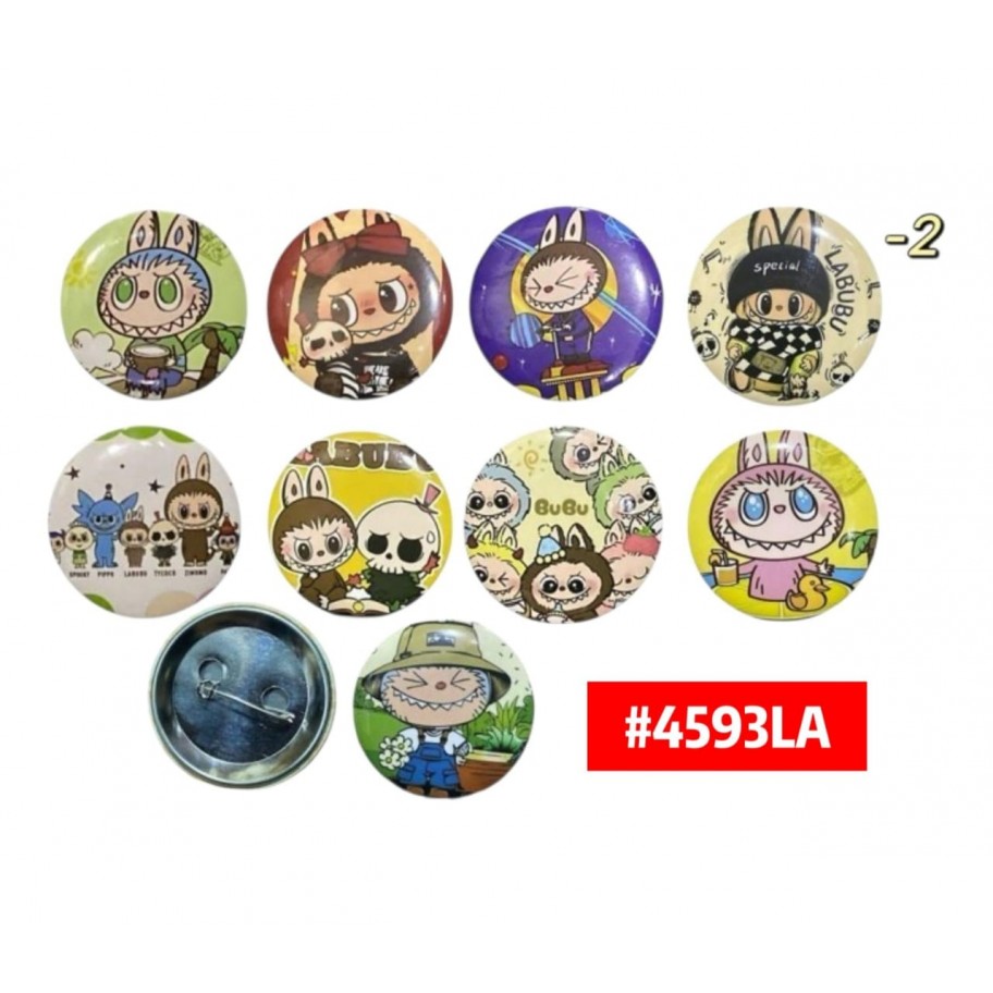 CHAPA ESTAMPADA LABUBU #4593LA PROMO