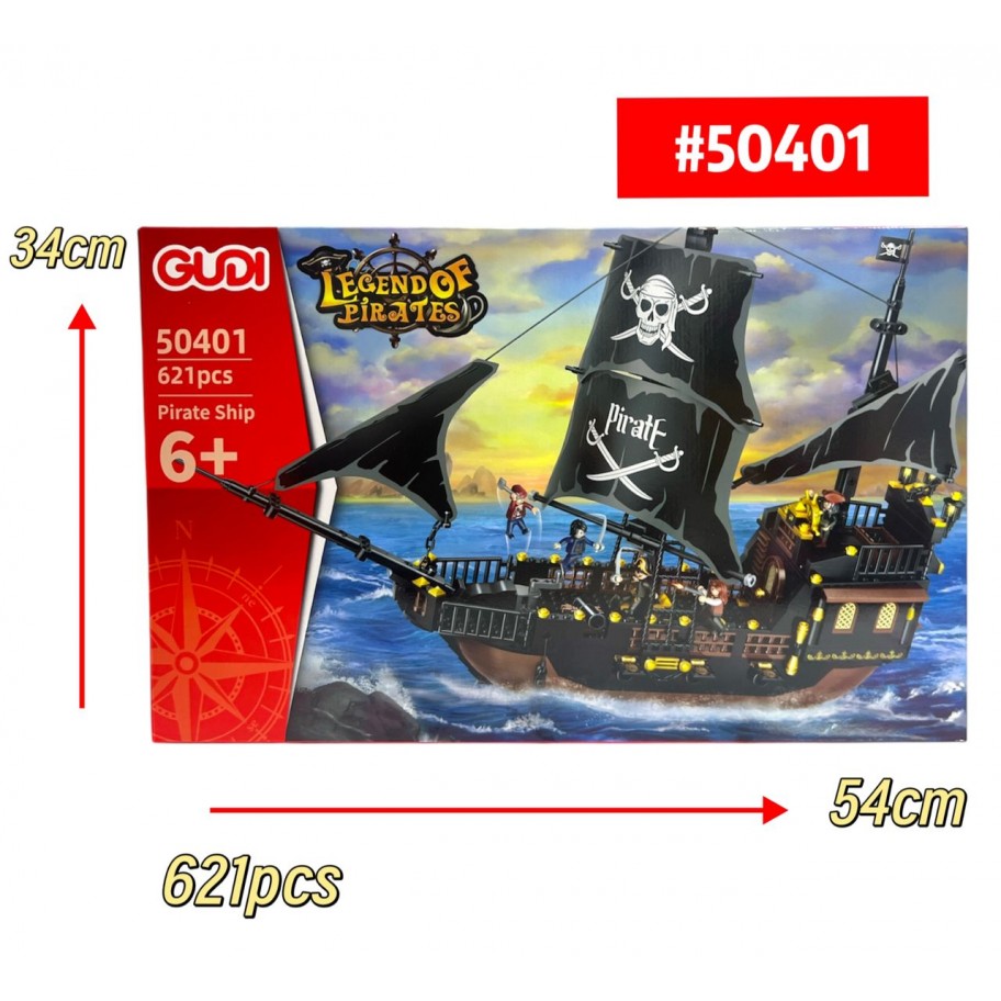 LEGO BARCO PIRATA #50401