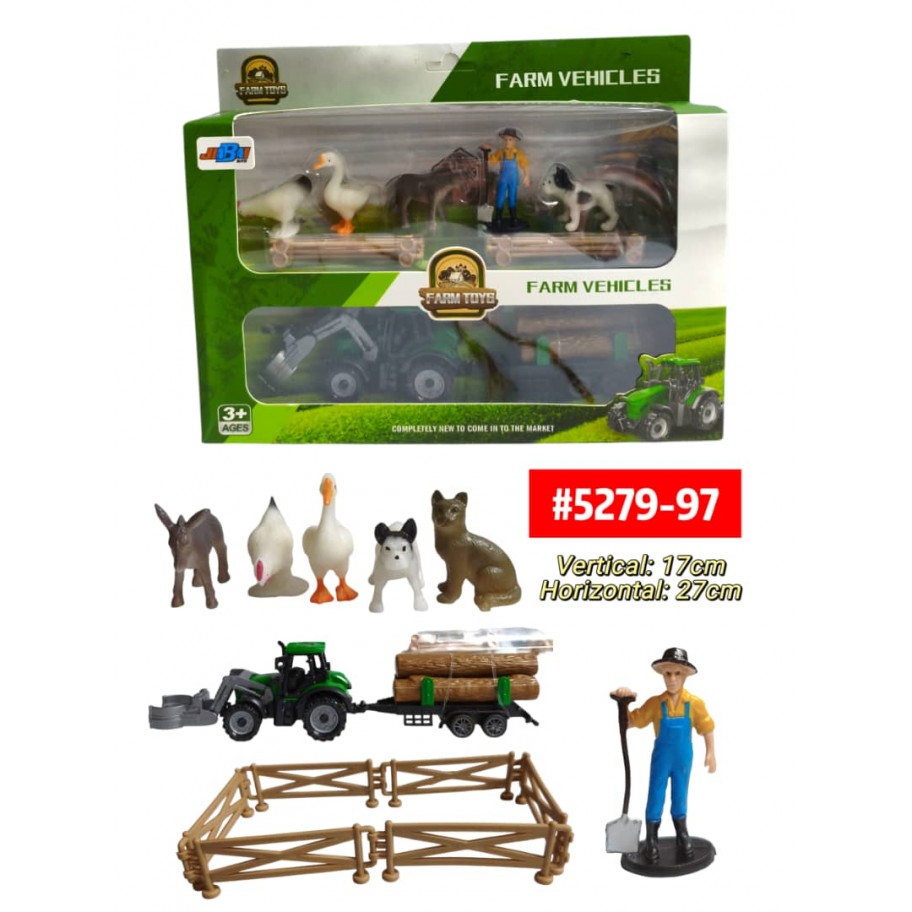 SET DE GRANJA 8pcs #5279-97