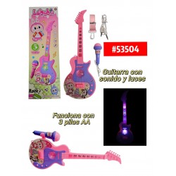 GUITARRA CON MICROFONO LABUBU #53504