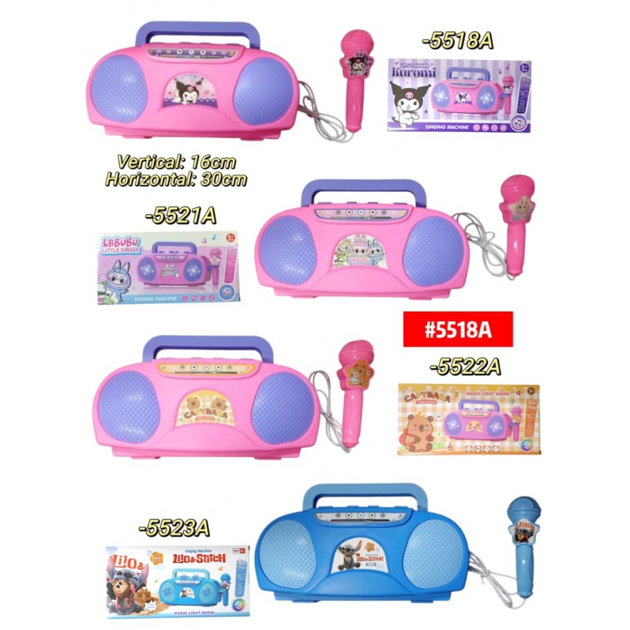 MICROFONO CON ALTAVOZ INFANTIL #5518A