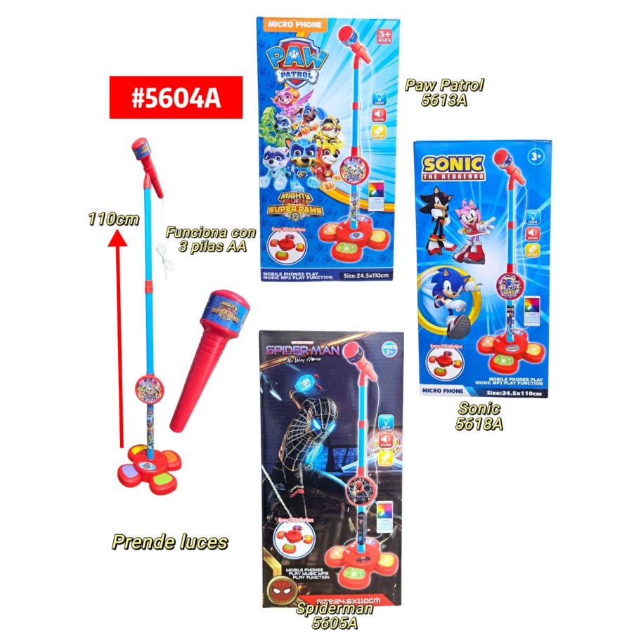 MICROFONO INFANTIL #5604A