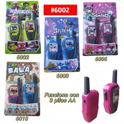 WALKIE TALKIE INFANTIL #6002