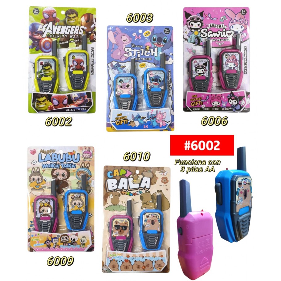 WALKIE TALKIE #6002