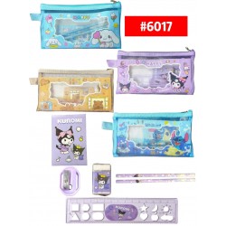 KIT ESCOLAR CON CARTUCHERA 6pcs #6017
