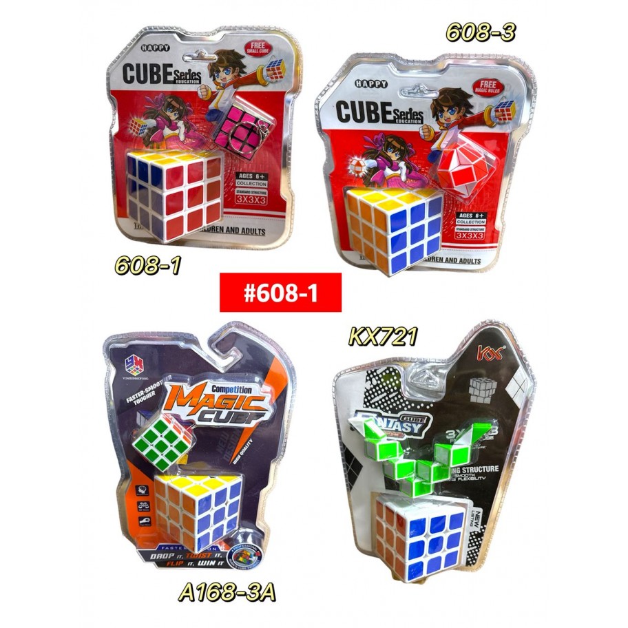 CUBO RUBIK 2en1 #608-1