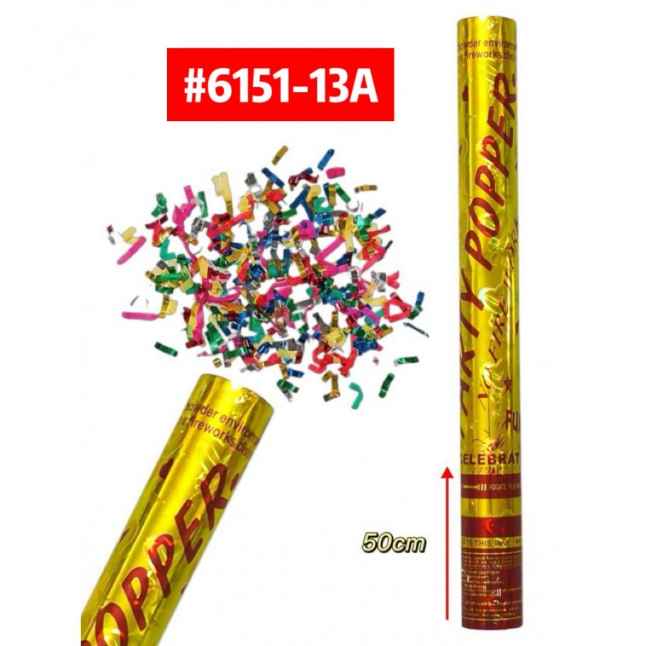 CAÑON CONFETTI 50cm #6151-13A