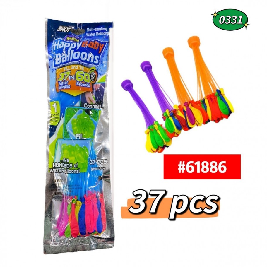 BOMBAS DE AGUA 37 PCS #61886