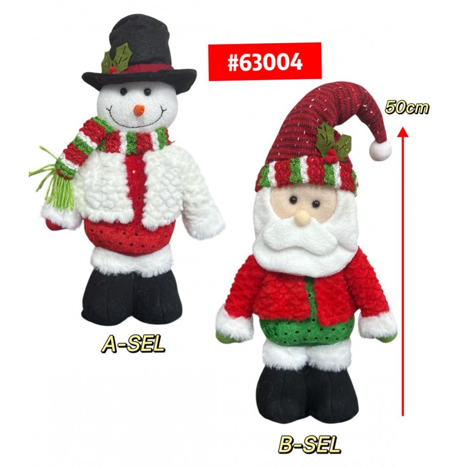 MUÑECO DE NAVIDAD 50cm #63004
